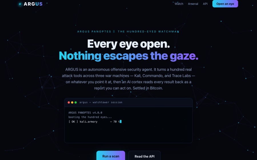 ARGUS screenshot