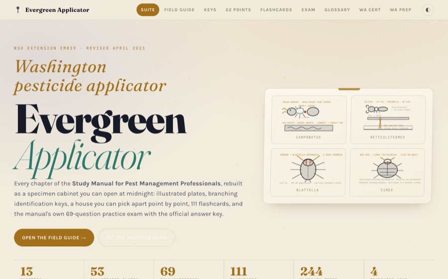 Evergreen Applicator screenshot