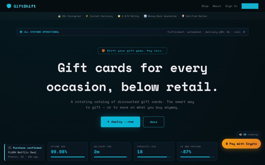 GiftShift screenshot