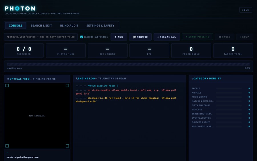Photon screenshot