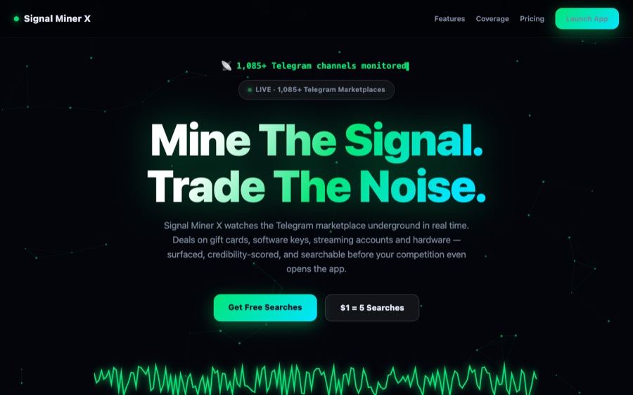 Signal Miner screenshot
