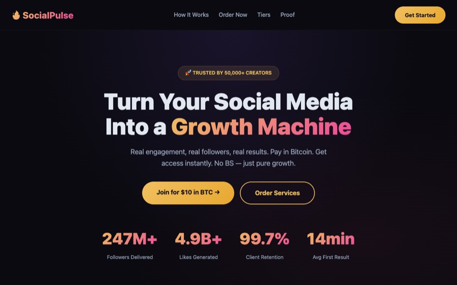 SocialPulse screenshot