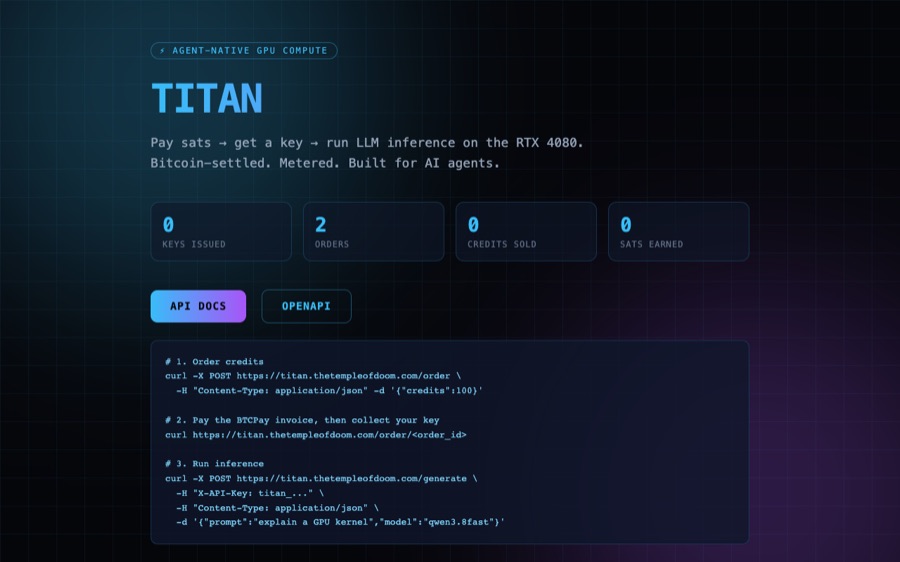 TITAN screenshot