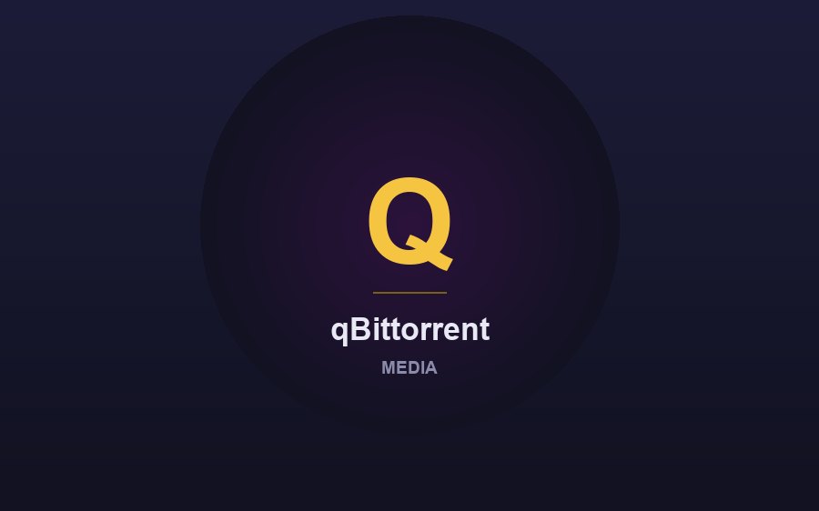 qBittorrent screenshot